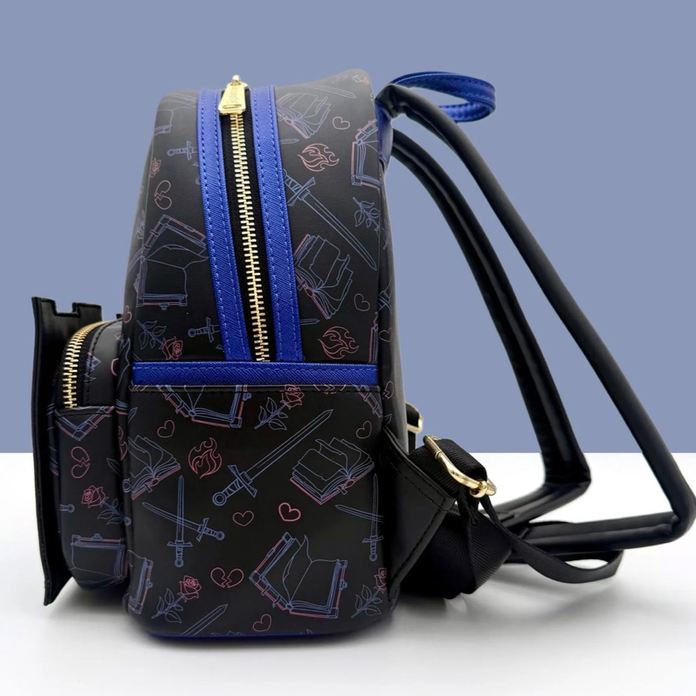 Romantasy Books Loungefly Mini Backpack Books-A-Million Exclusive - Picture 7 of 14